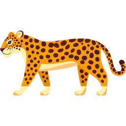 African Leopard icon