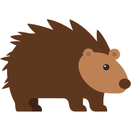 North American Porcupine icon