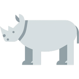 White Rhinoceros icon